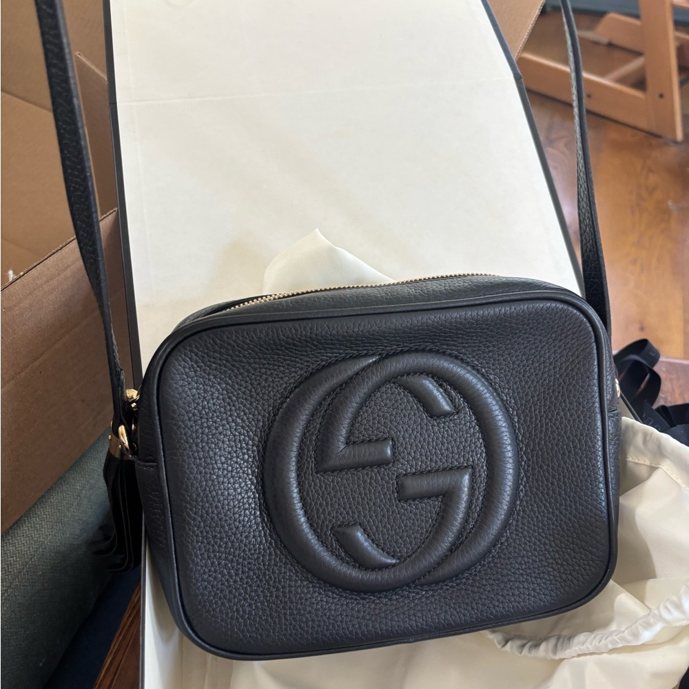 Gucci Soho Disco Black Crossbody Bag